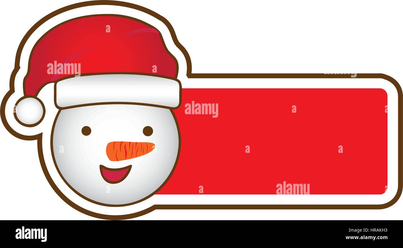 Christmas winter stickers collection, cute design and elements for