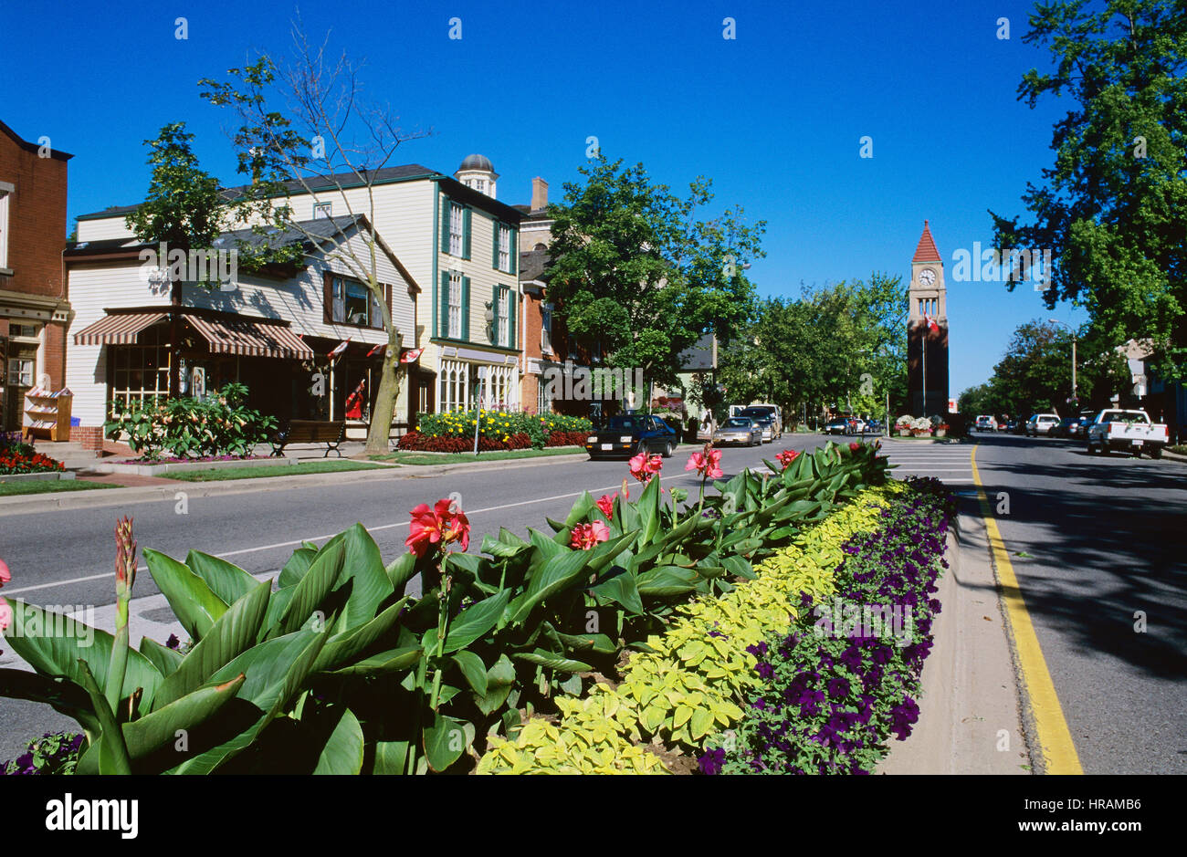 Main Street, Niagara on the lake, Ontario, Canada Stock Photo Alamy