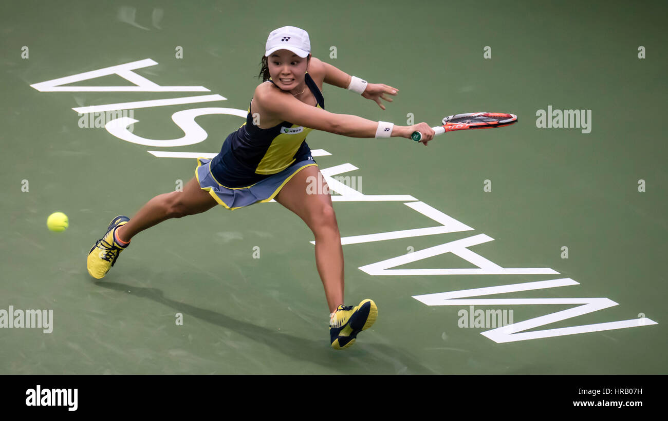 Kuala Lumpur, Malaysia. 28 Feb, 2017. Su Jeong Jang of South Korea (KOR
