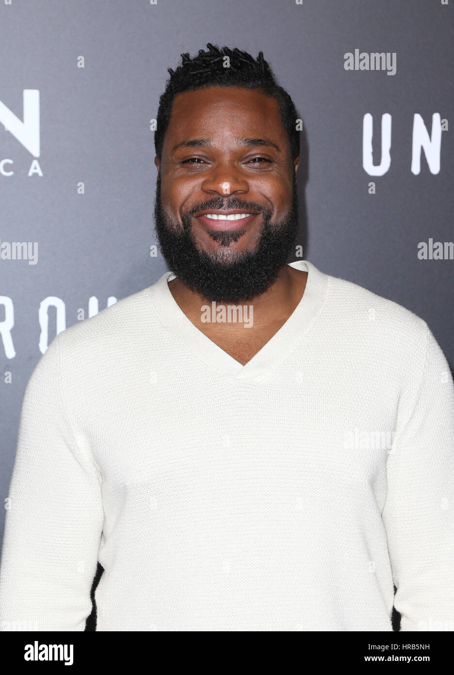 Westwood, California, USA. 28th Feb, 2017. Malcolm-Jamal Warner, at The Regency Village Theatre in California on February 28, 2017. Credit: Faye Sadou/Media Punch/Alamy Live News Stock Photo