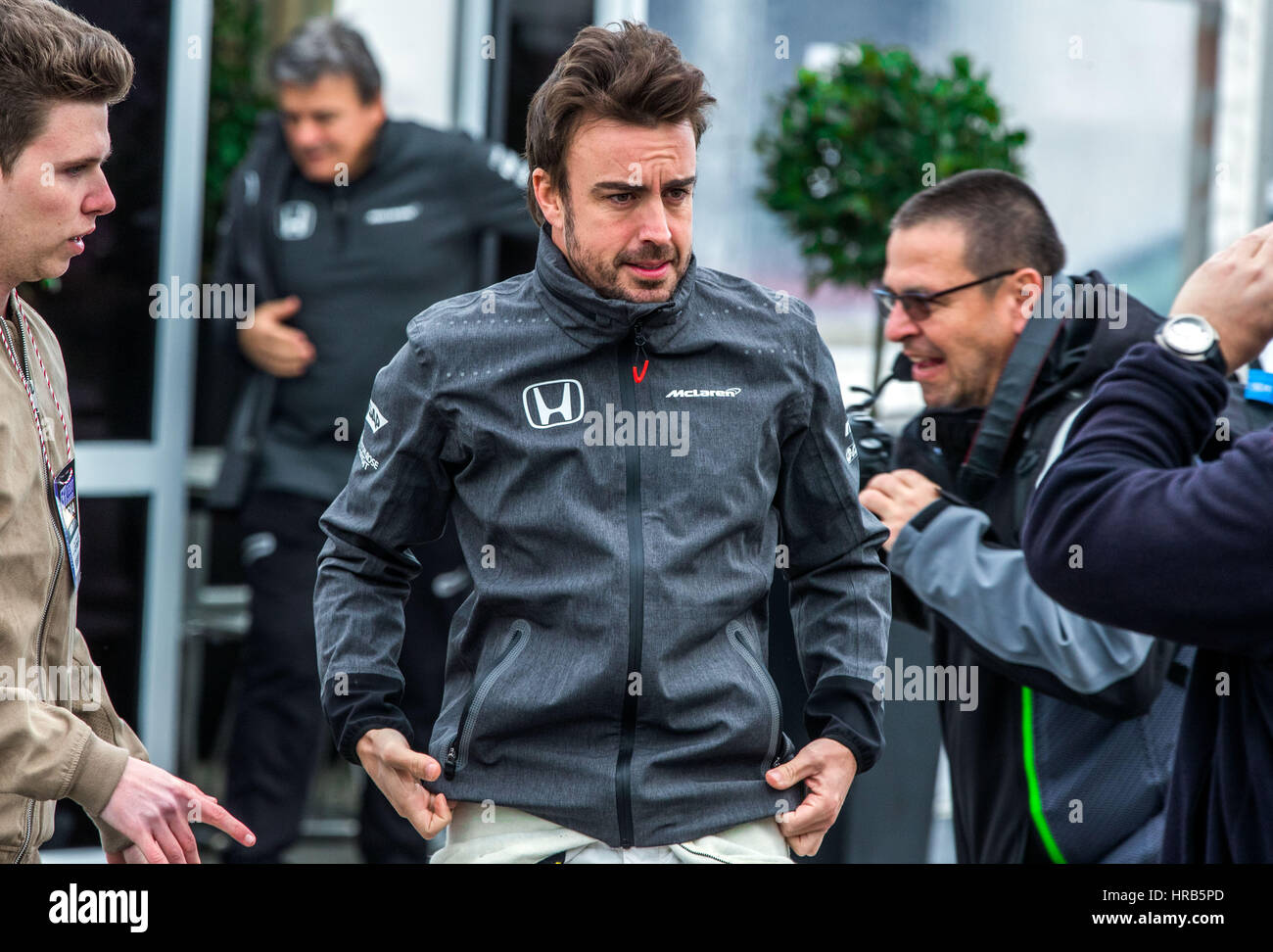 Barcelona, Spain. 01st Mar, 2017. Spanish Formula One driver Fernando ...