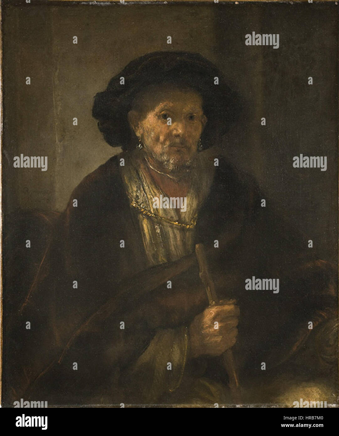 Rembrandt portrait old man beard hi-res stock photography and images ...