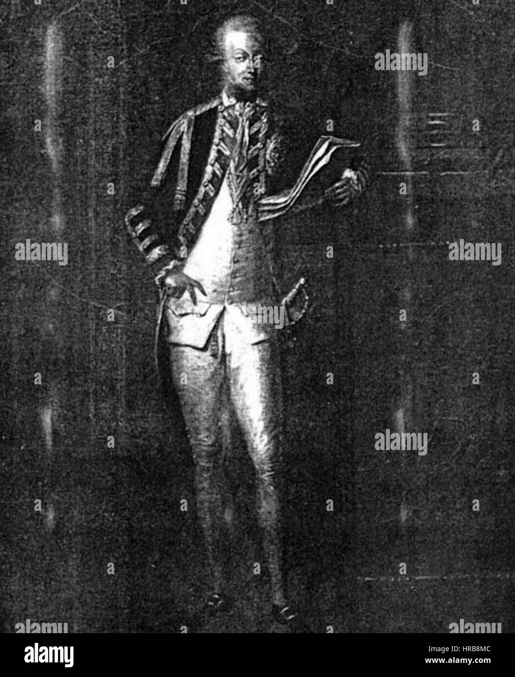 Ritratto di Carlo Emanuele, Principe di Carignano Stock Photo Alamy