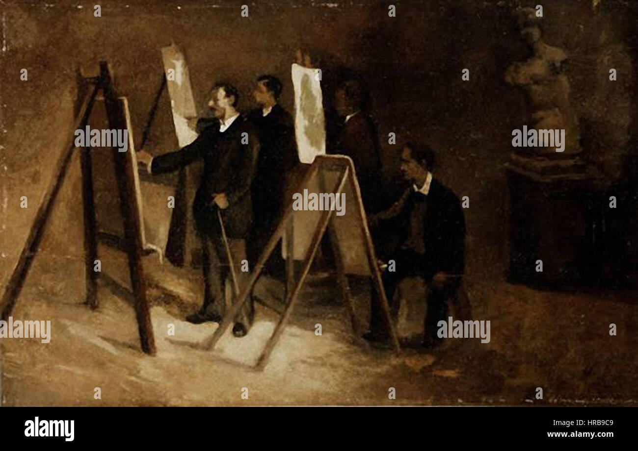 Scuola di Pittura Stock Photo Alamy