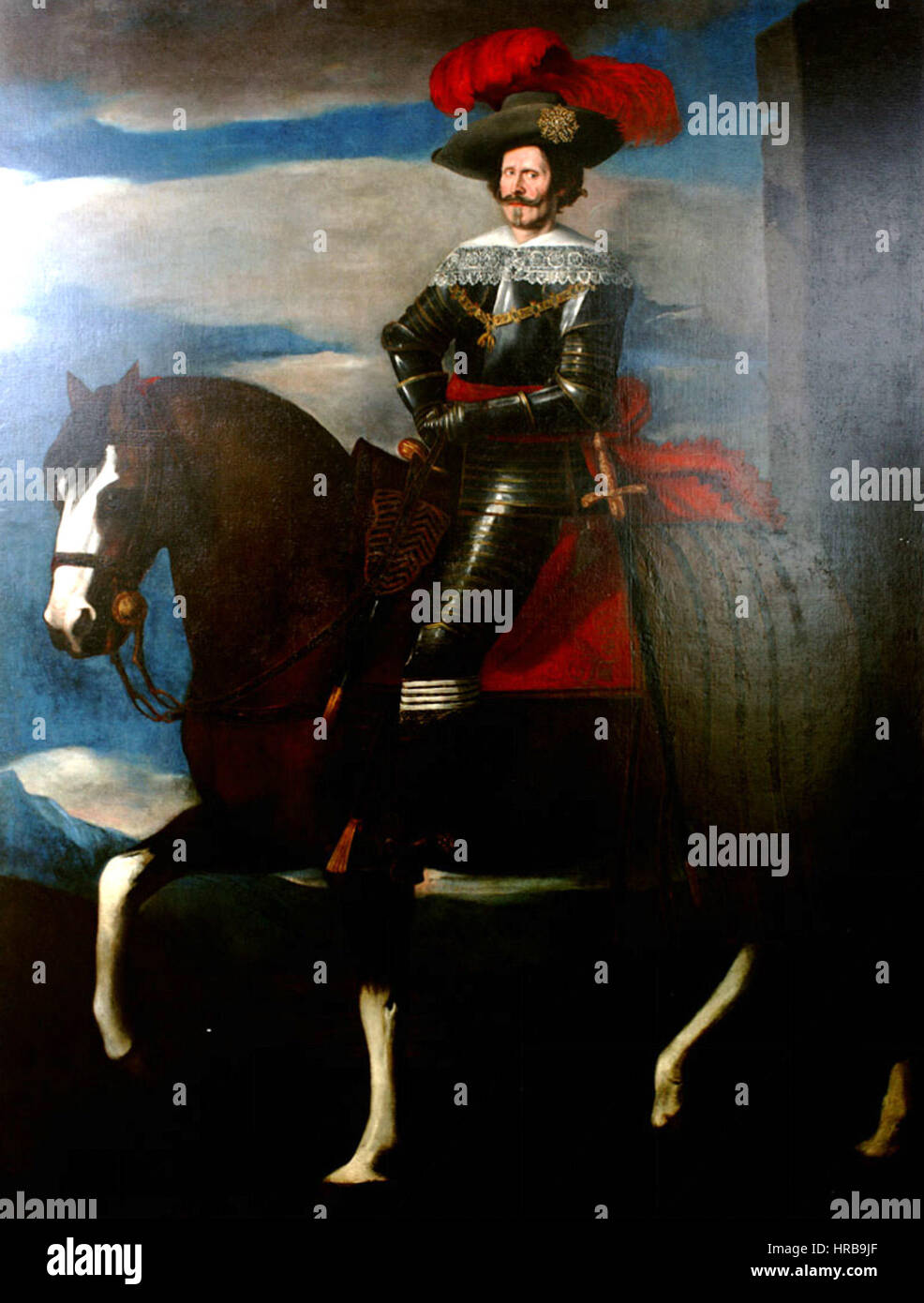 Ritratto equestre di Carlo di Tocco Stock Photo Alamy