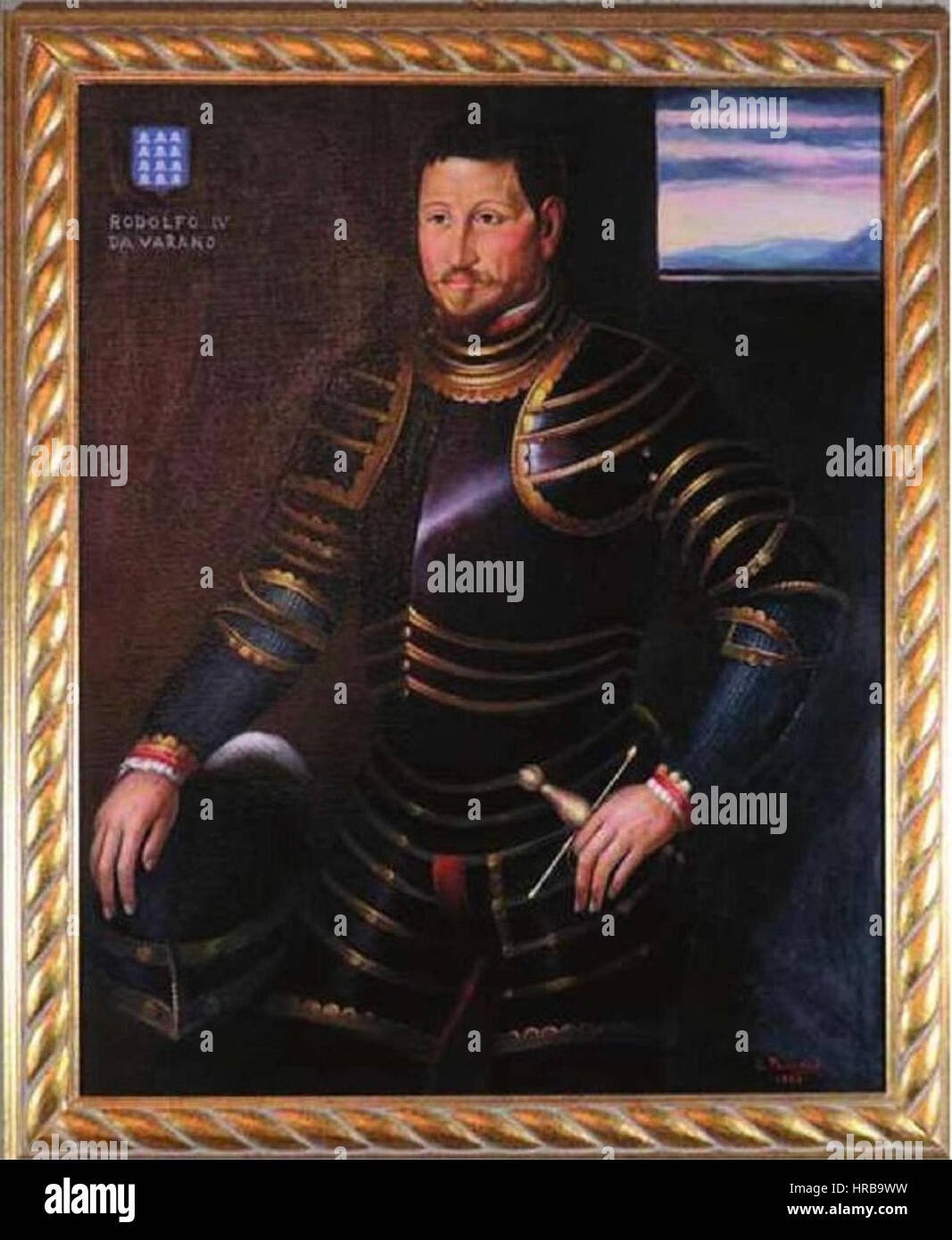 Ritratto di Rodolfo IV Da Varano Stock Photo Alamy