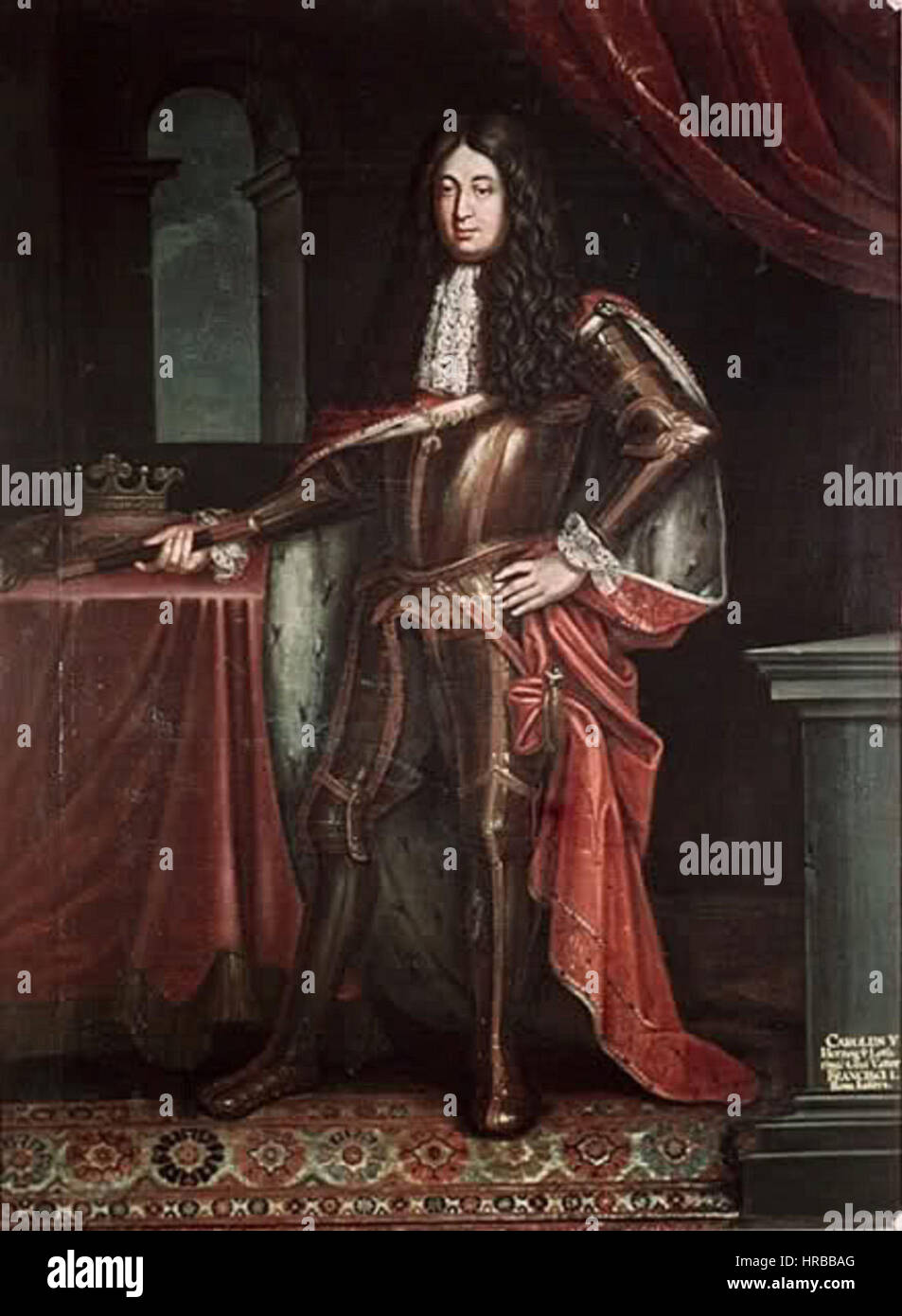 Ritratto di Carlo V di Lorena Stock Photo Alamy