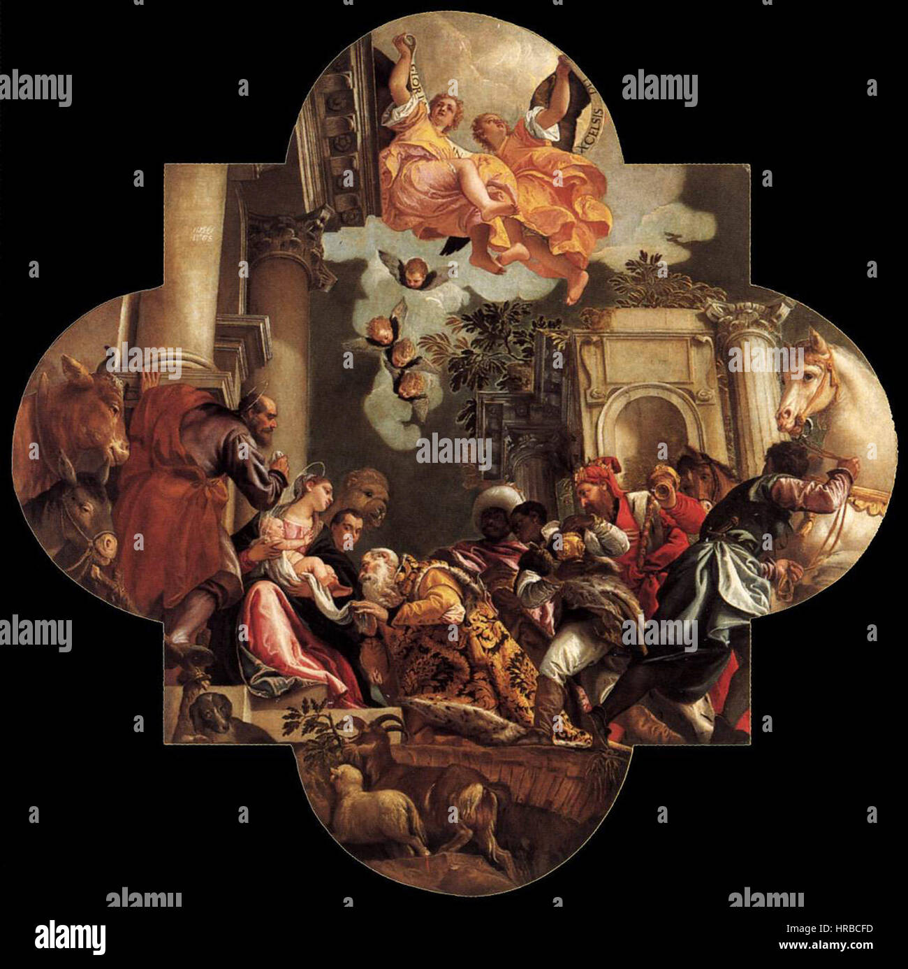 Paolo Veronese - Adoration of the Magi - WGA24807 Stock Photo - Alamy