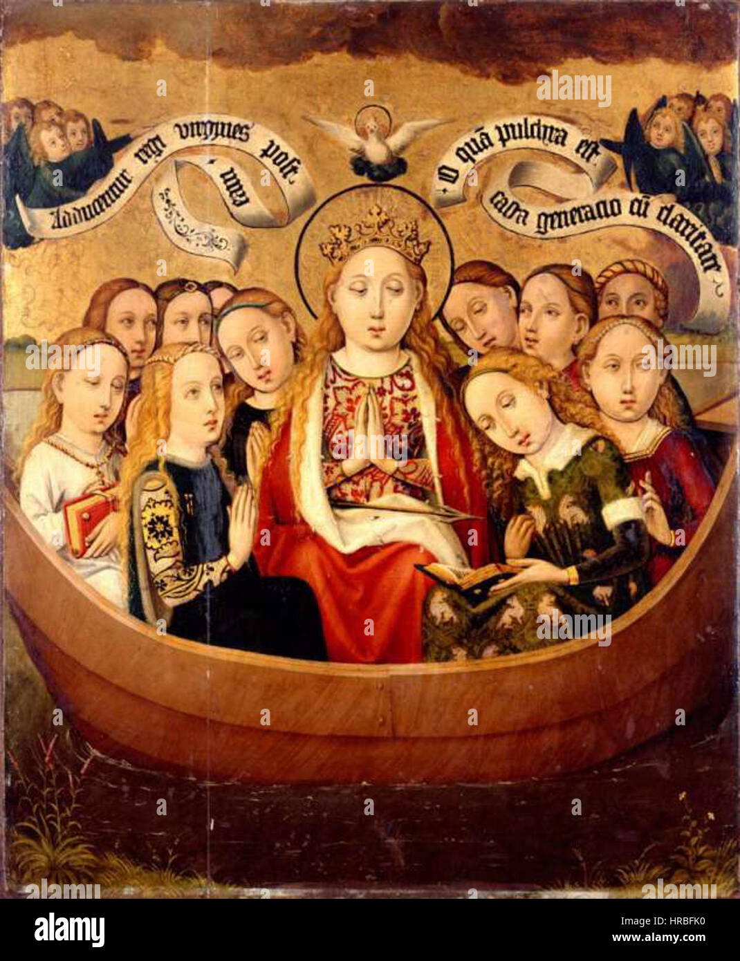 Sainte Ursule et ses compagnes dans une nef Stock Photo Alamy