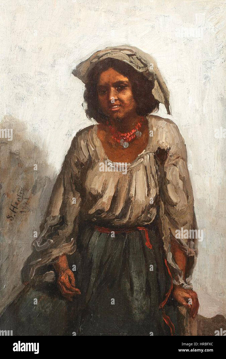 Sava Hentia Portret de tigancusa Stock Photo Alamy