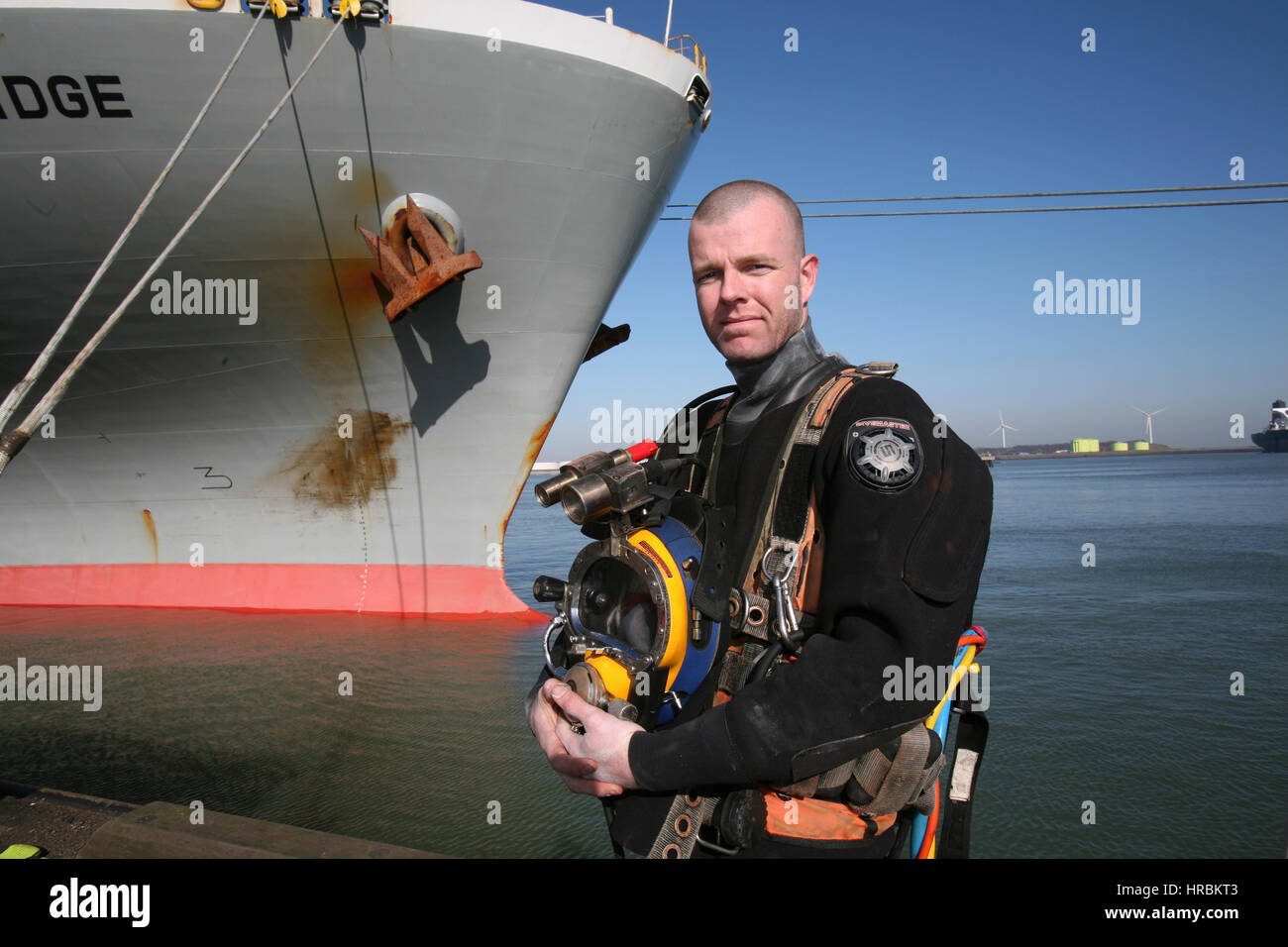 divers at work Stock Photo Alamy