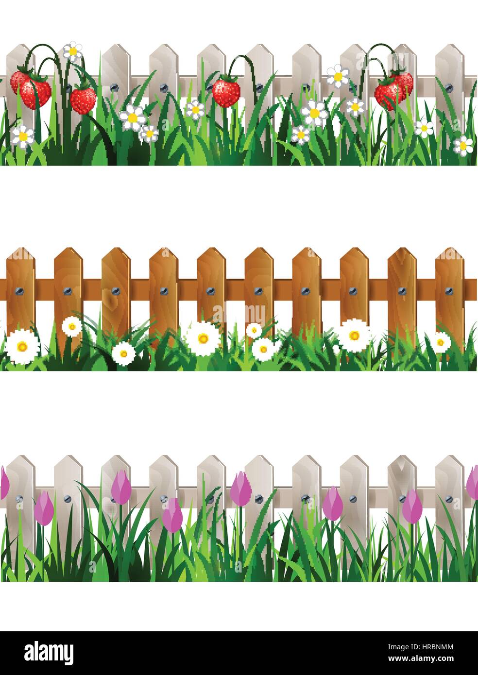 Green Grass seamless set Stock Vector Image & Art - Alamy