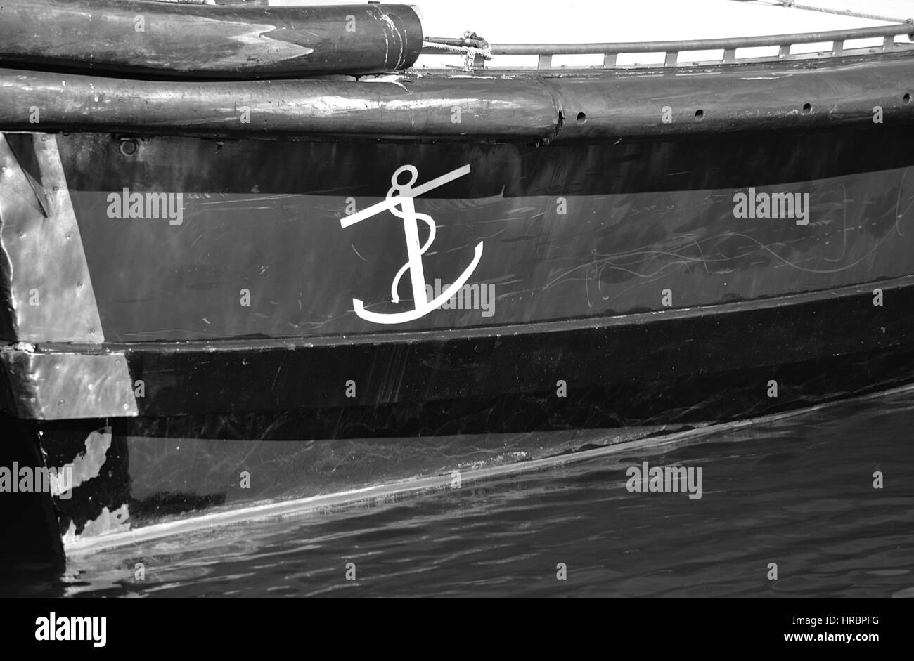 Boat prow Stock Photo