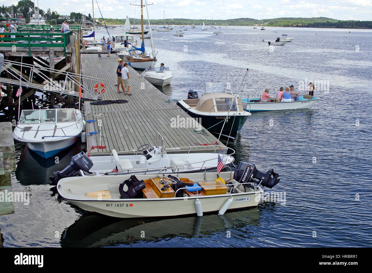 Castine harbor hires stock photography and images Alamy