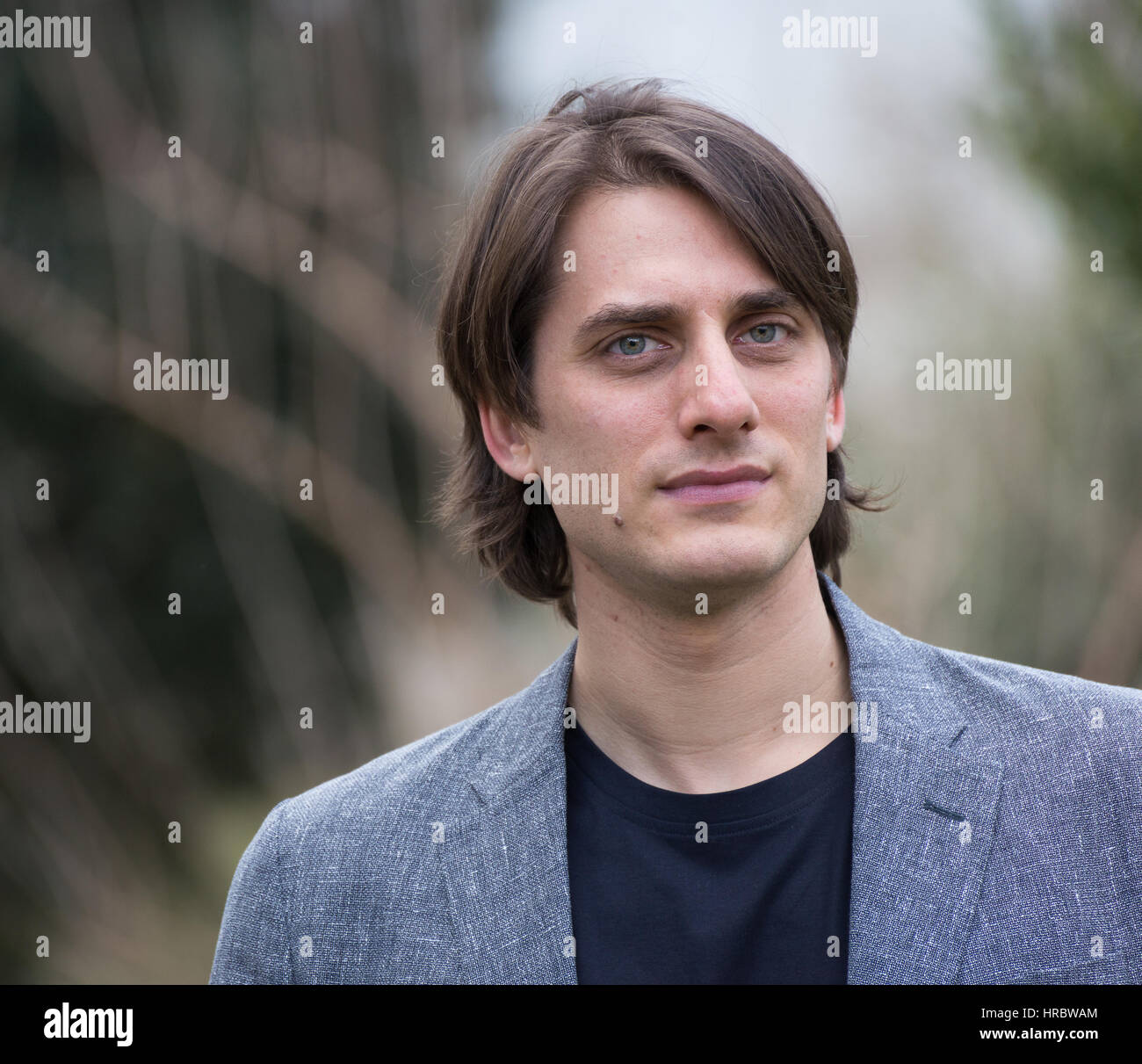 Rome, Italy. 28th Feb, 2017. Luca Marinelli attends the photocall of