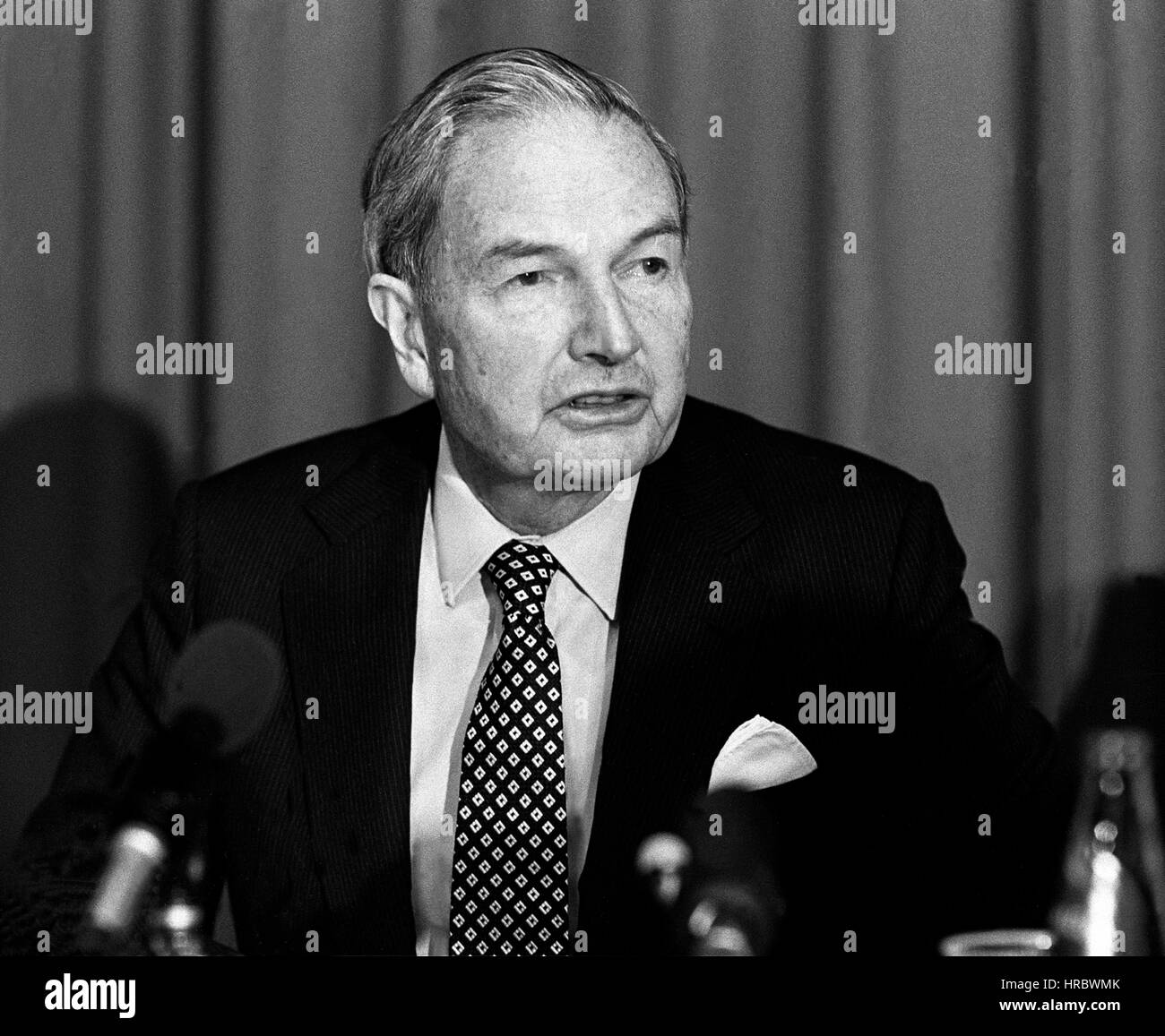 DAVID ROCKEFELLER American businessman and manager of wealth Stock