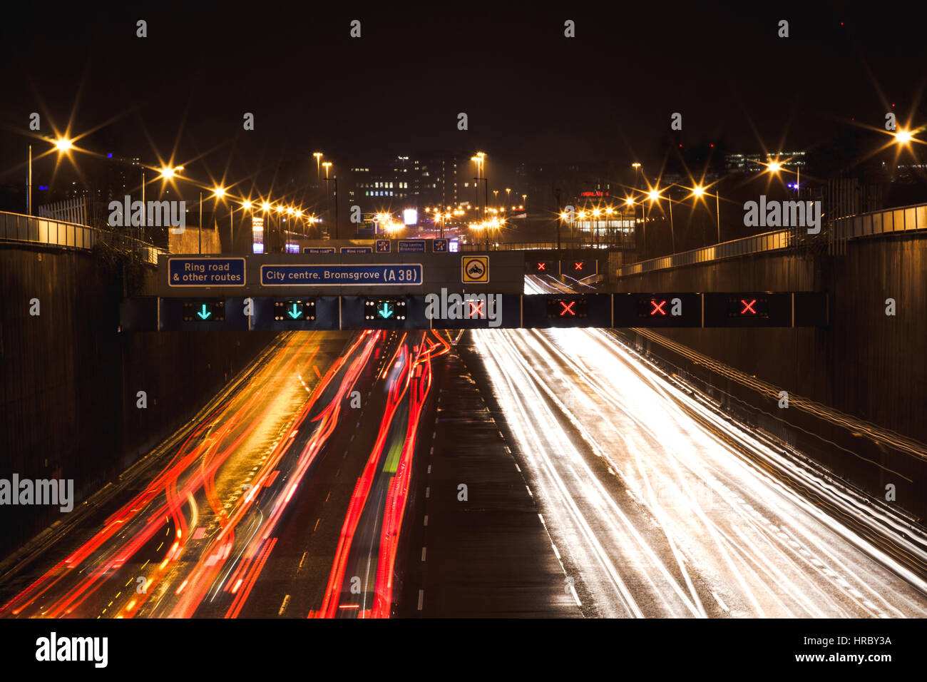 Birmingham road signs hi-res stock photography and images - Alamy