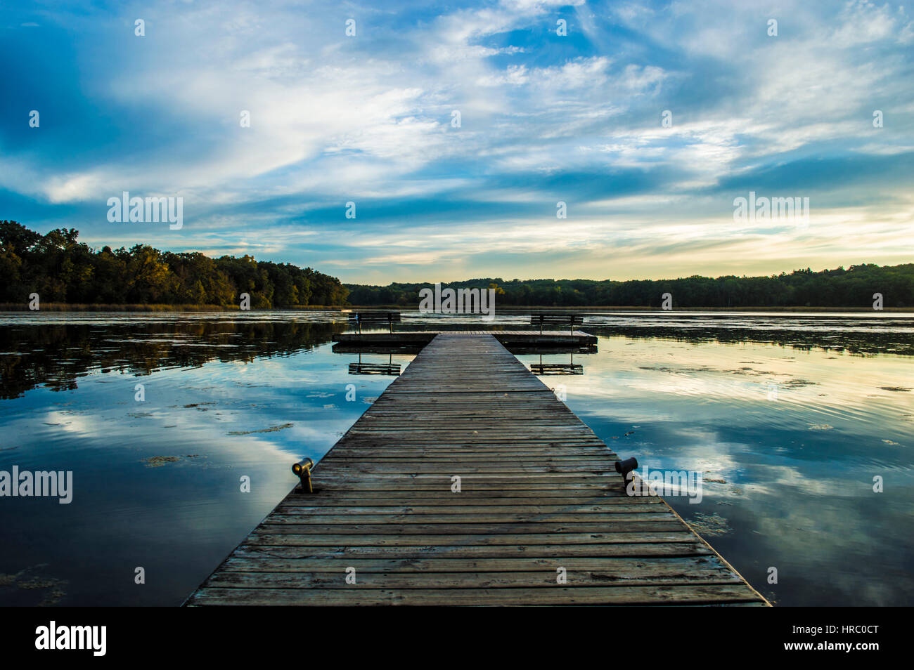 Chain o Lakes State Park Stock Photo - Alamy