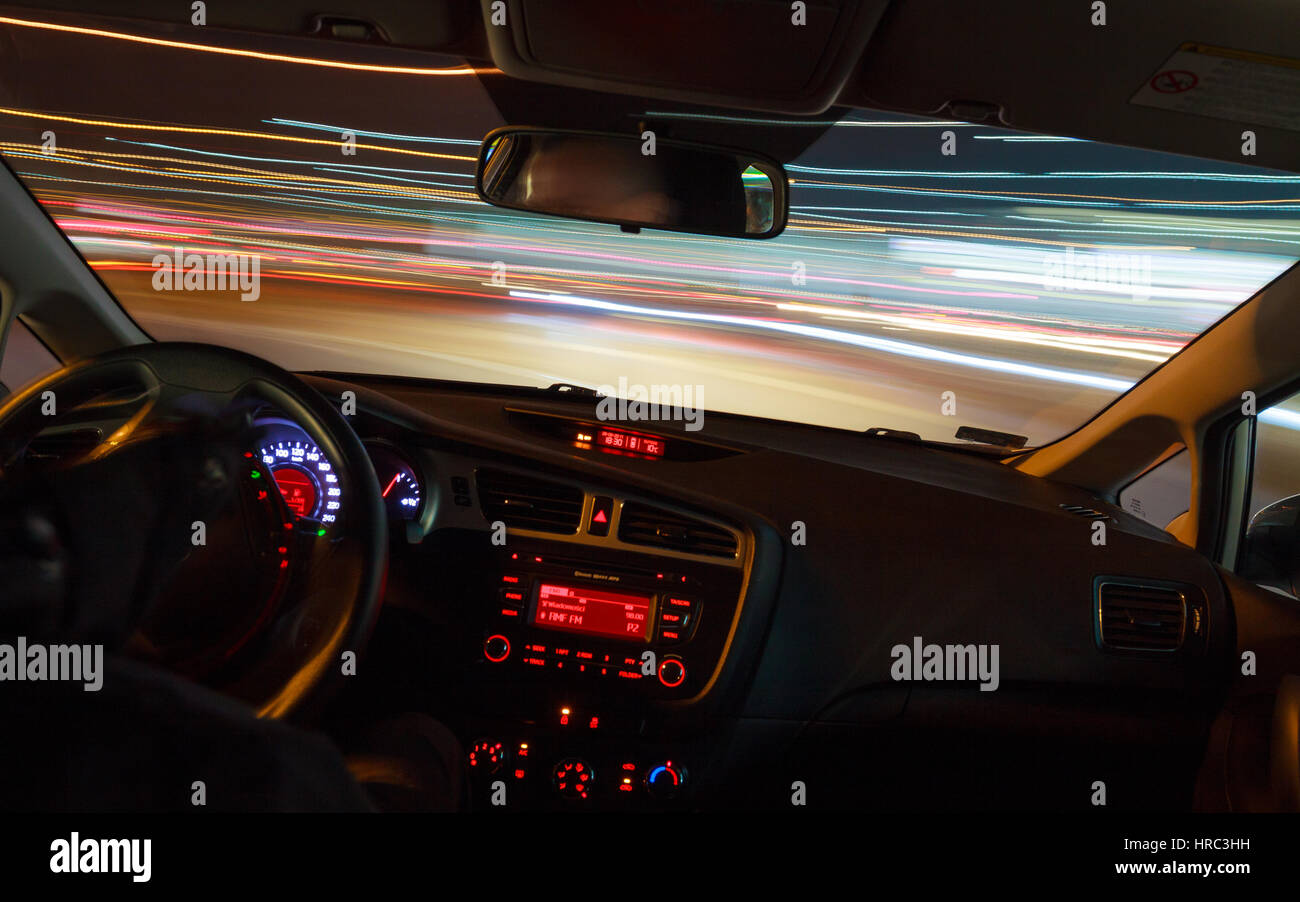 Driving car view hires stock photography and images Alamy