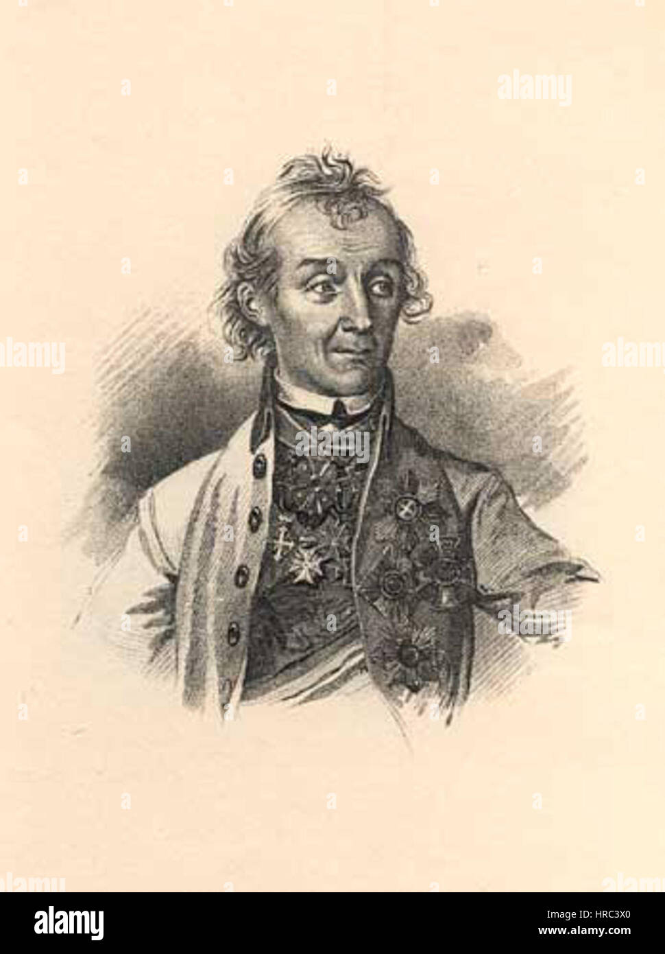 Shevchenko portret Suvorov Stock Photo