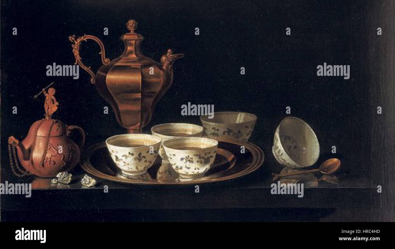 Roestraeten, Pieter Gerritsz. van Stillleben mit Teegeschirr