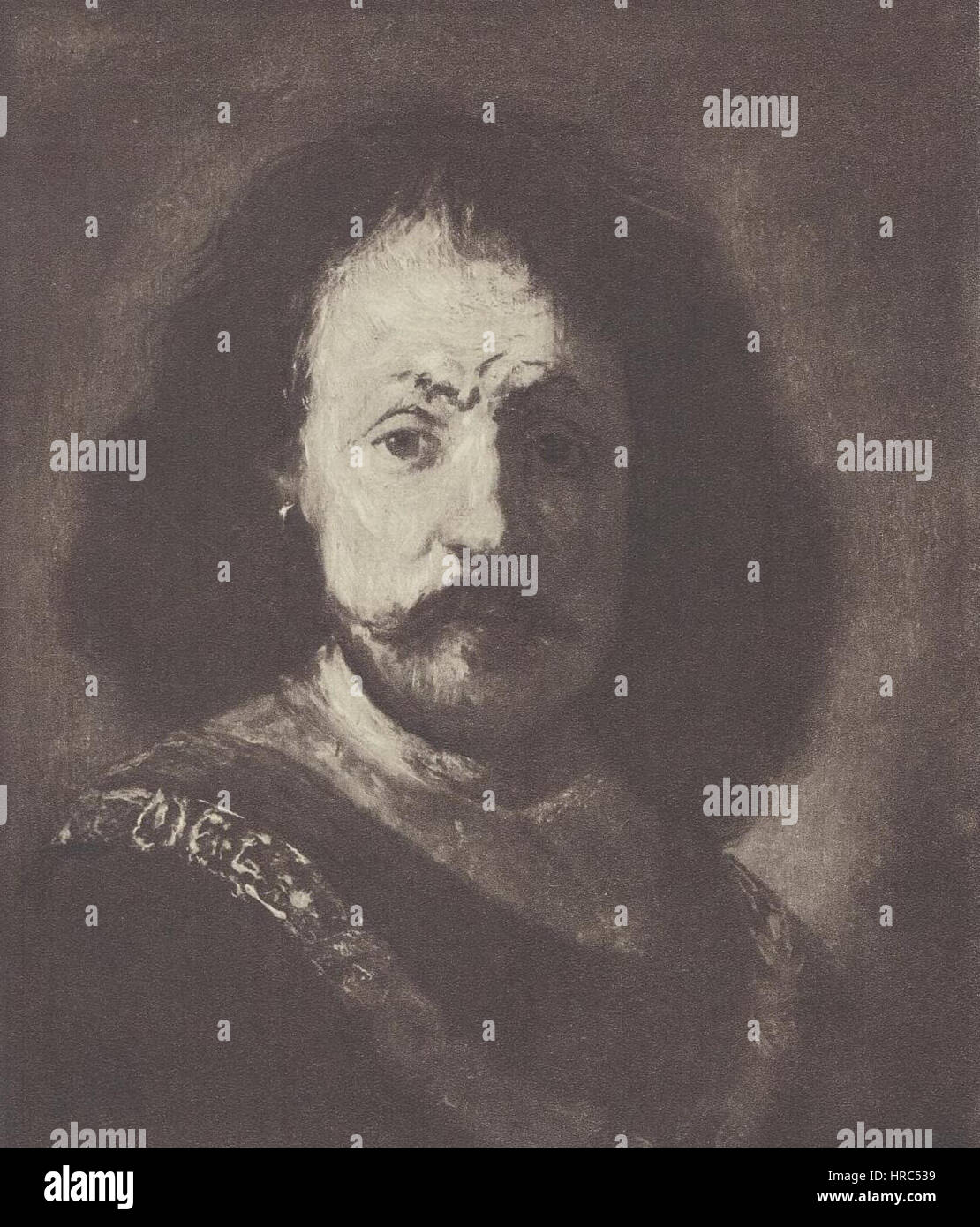 Rembrandt portrait of a man hi-res stock photography and images - Alamy