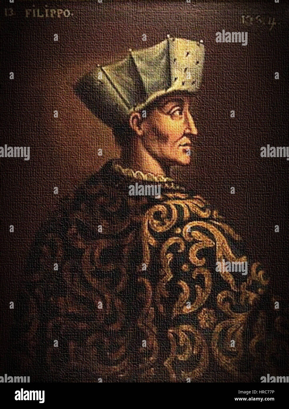 Ritratto di Filippo I di Savoia Stock Photo Alamy