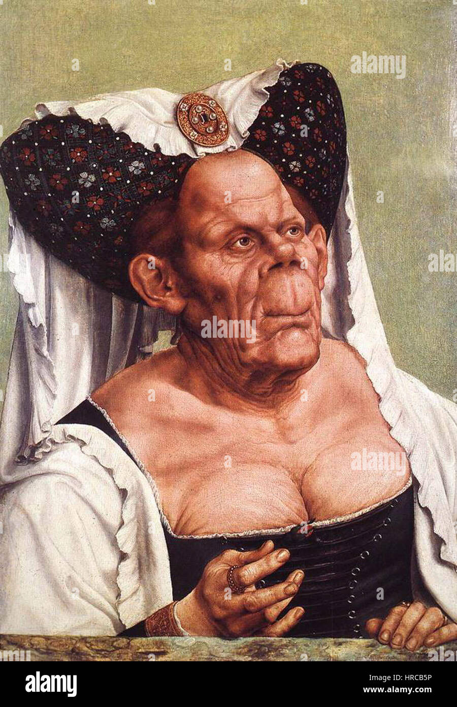 Quinten Massijs (I) - The Ugly Duchess - WGA14286 Stock Photo