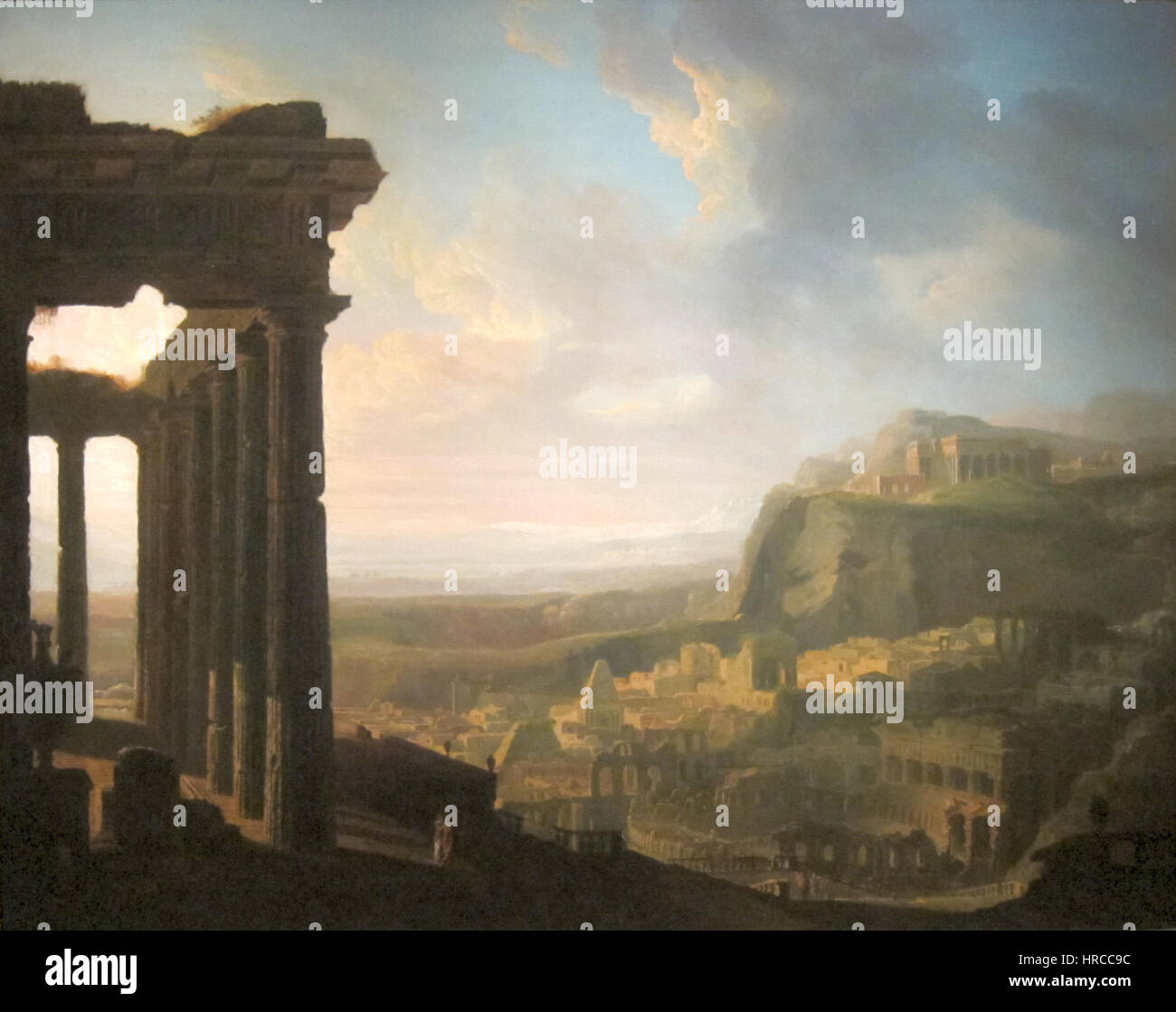 Dramatic depiction of ancient ruins hi-res stock photography and images ...