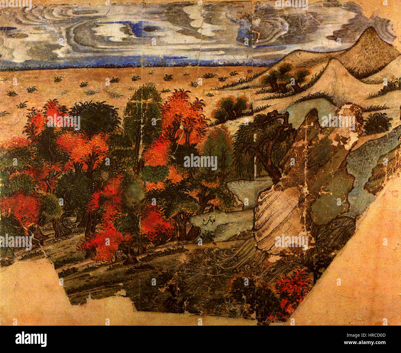 Islamic art 15th century painting hi-res stock photography and images ...