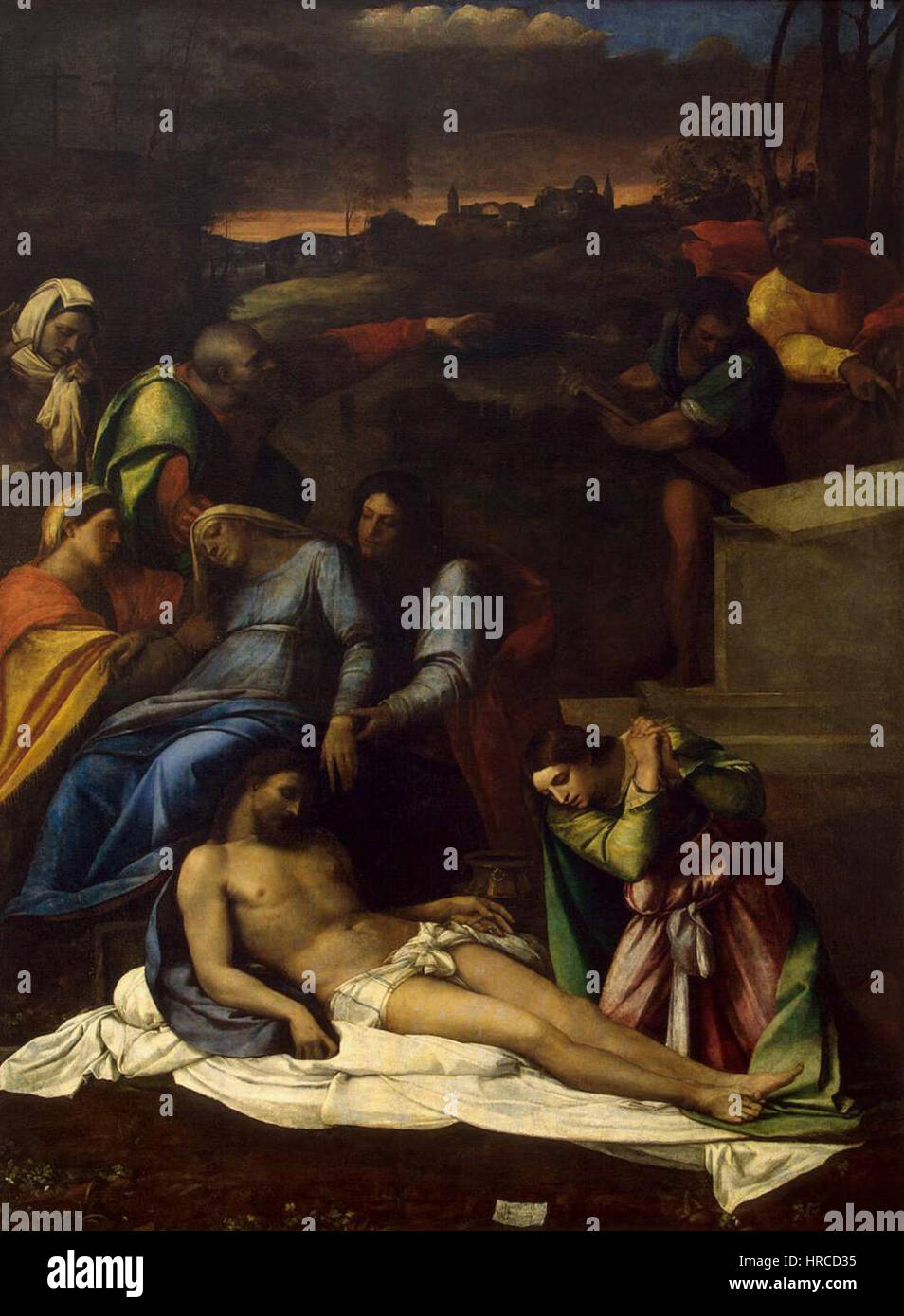 Sebastiano del Piombo - Deposition - WGA21104 Stock Photo