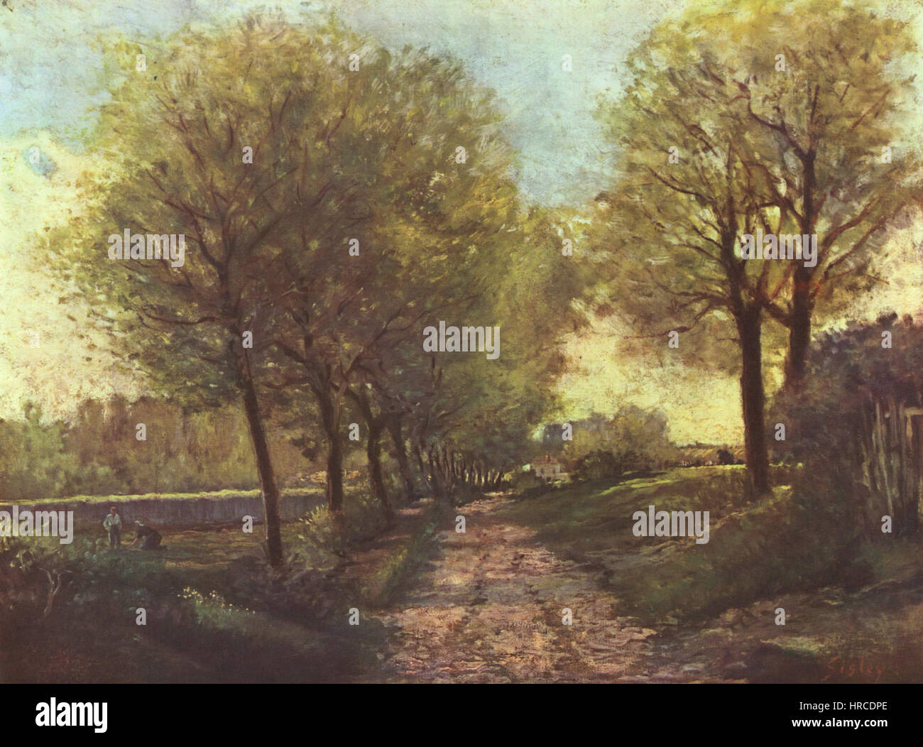 Alfred Sisley 004 Stock Photo - Alamy