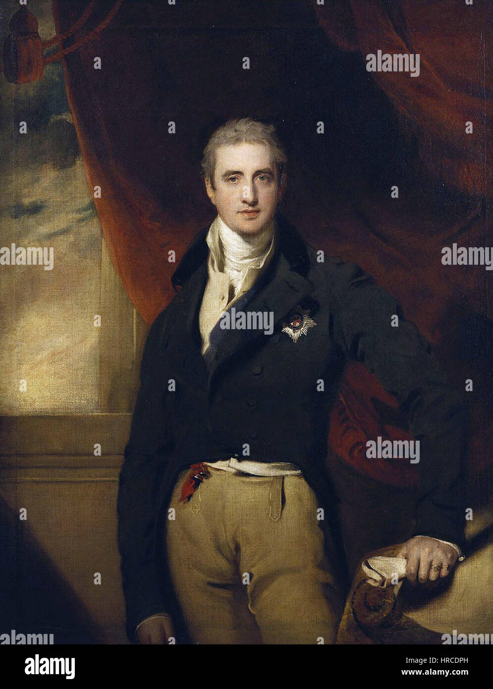 Robert Stewart - Lawrence 1817 Stock Photo