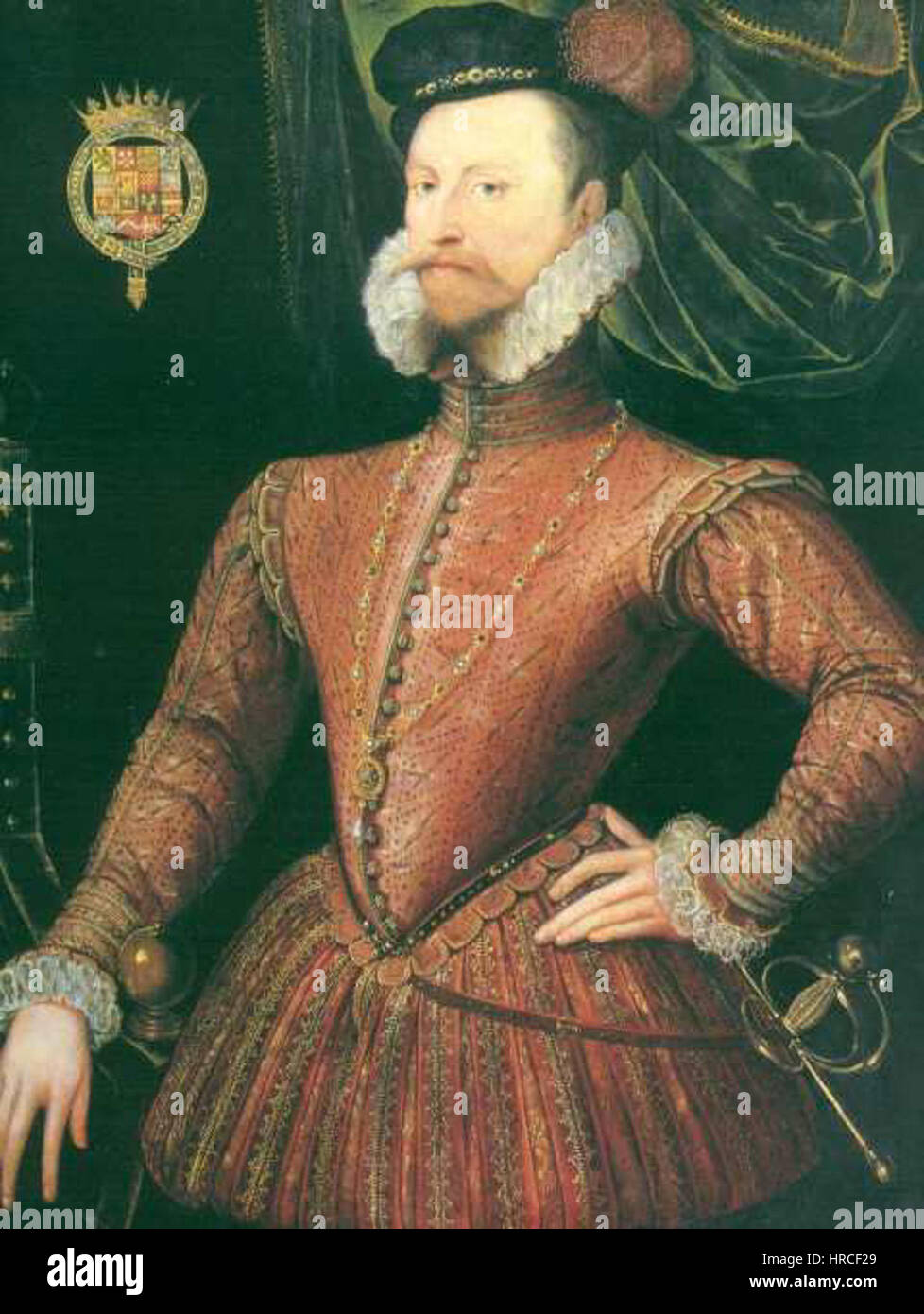 Robert Dudley Leicester8 Stock Photo