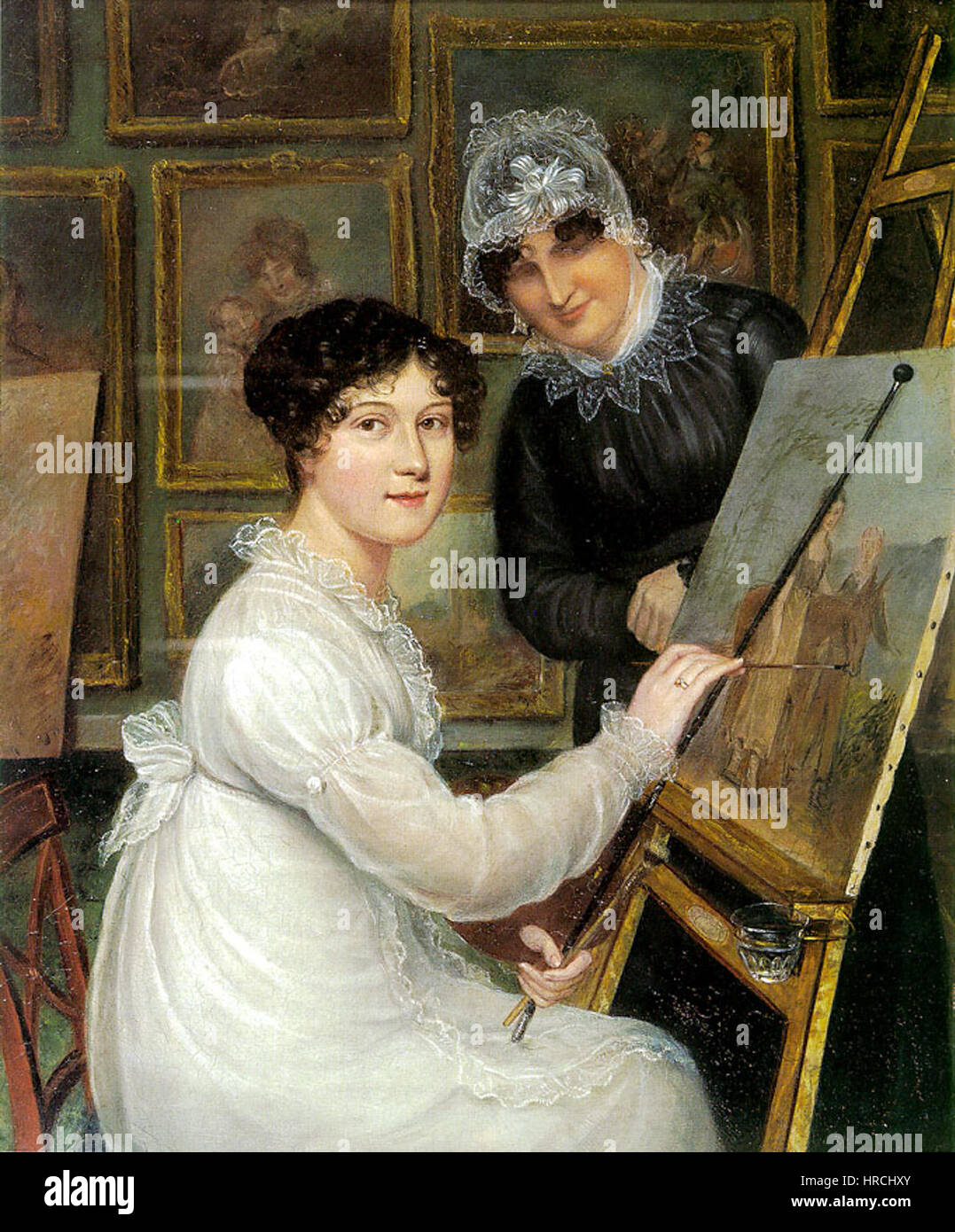 19th century female artist hi-res stock photography and images - Alamy