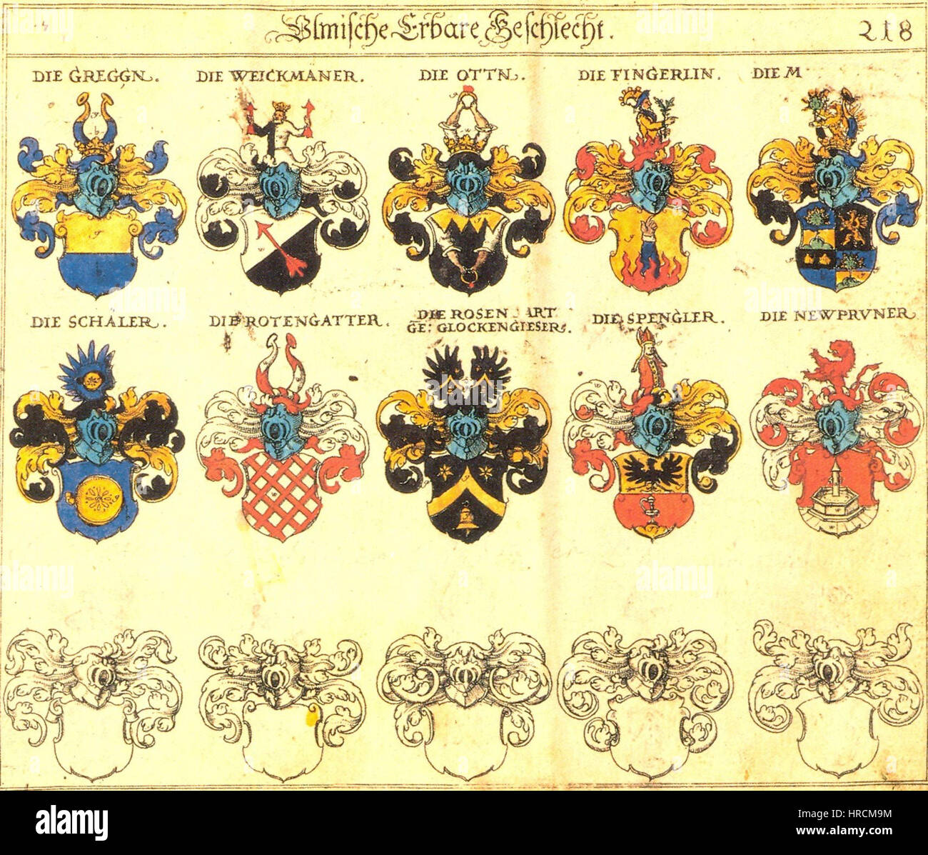 German Noble Ranking German symbols of nobility hi-res stock photography and images - Alamy