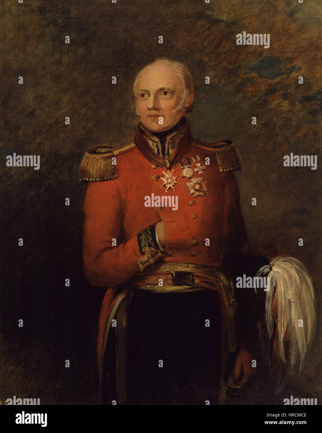 Sir George Scovell by William Salter Stock Photo