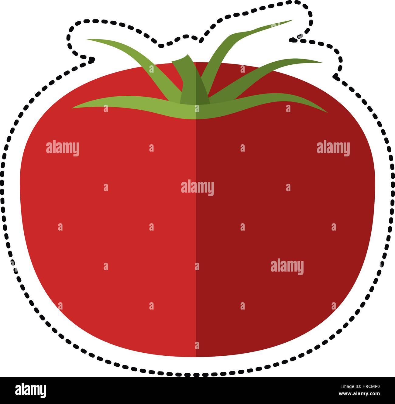cartoon tomato vegetable healthy icon Stock Vector Image & Art - Alamy