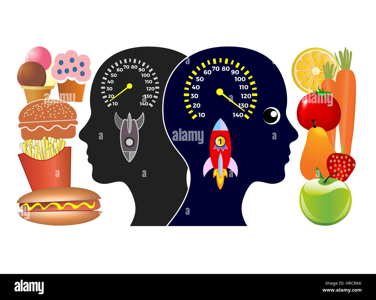 Healthy Vs Unhealthy Brain