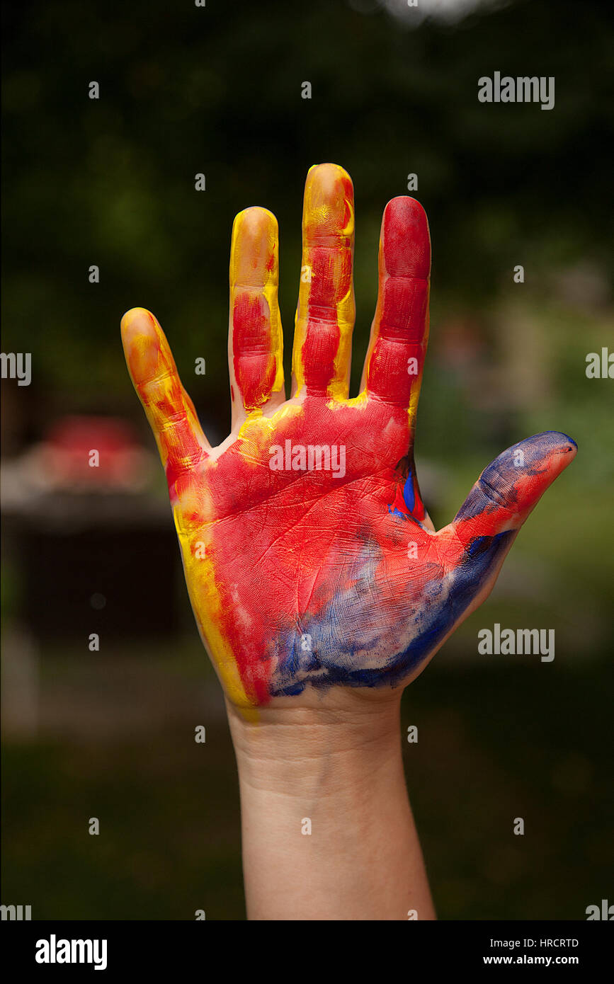 Man painted body paint hi-res stock photography and images - Alamy