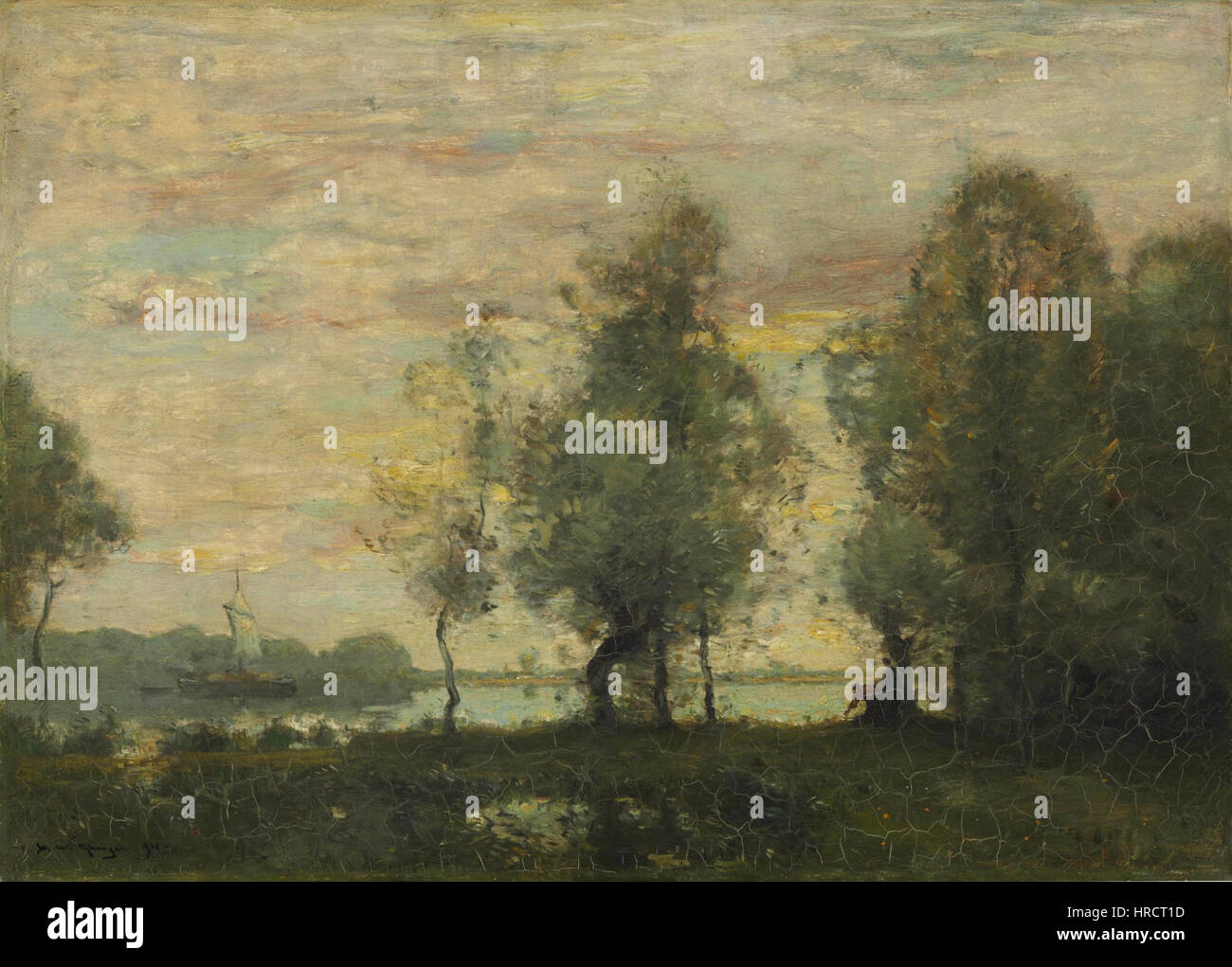 Tableau Décoratif Henry Ward Ranger – Bois De Printemps, Prêt à Accrocher