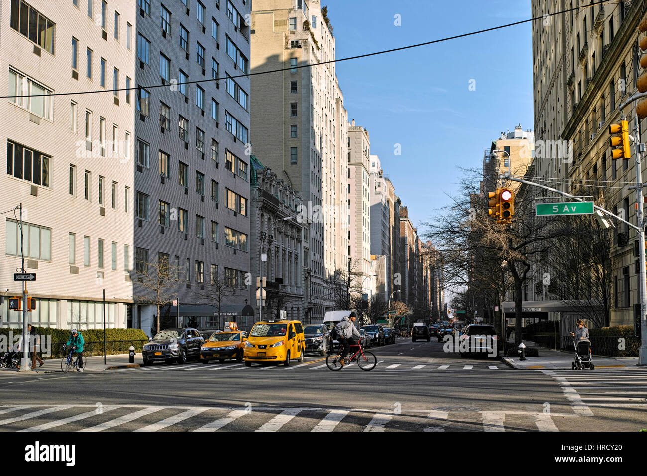 The streets of New York Stock Photo - Alamy