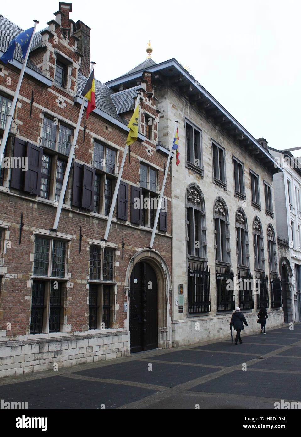Rubens House (Rubenshuis) museum, Wapper square, Antwerp, Belgium Stock Photo