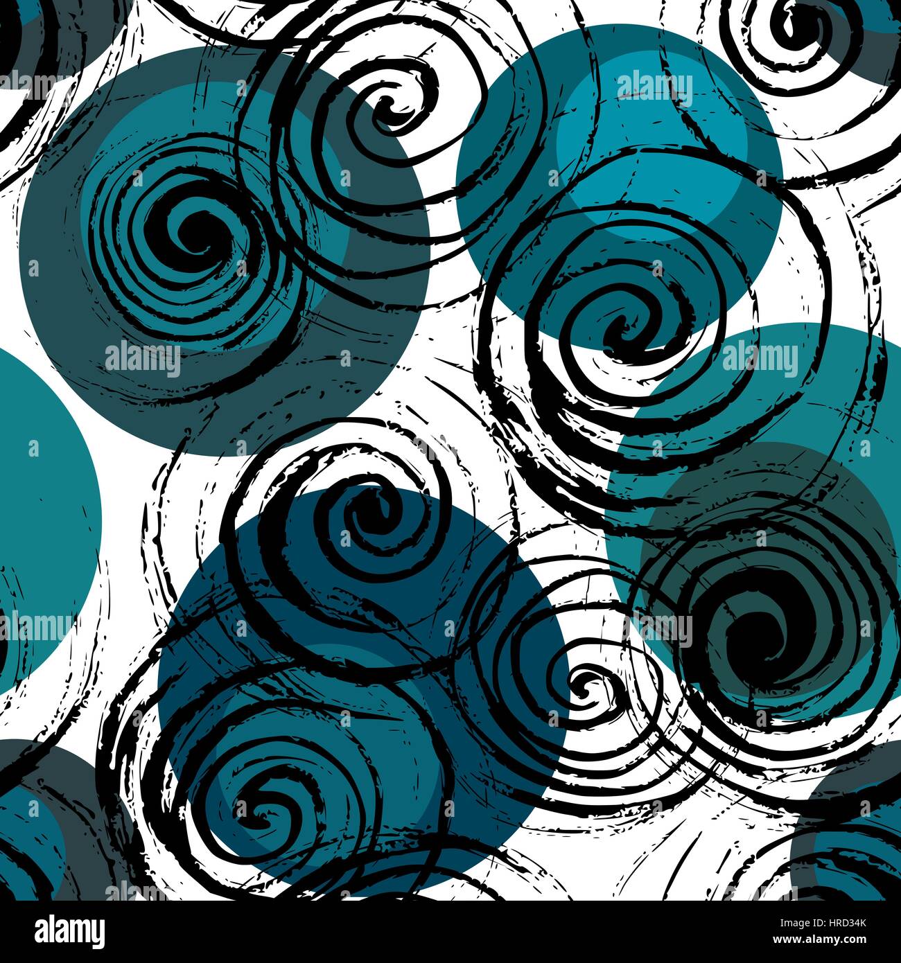 Teal swirl Stock Vector Images - Alamy