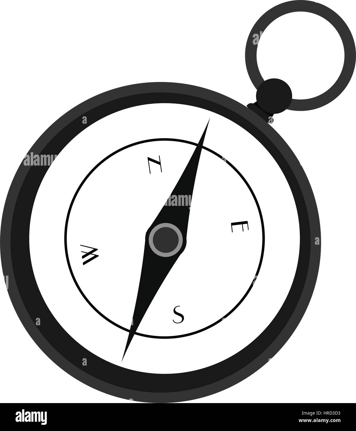 Isolated compass icon Stock Vector Image & Art - Alamy