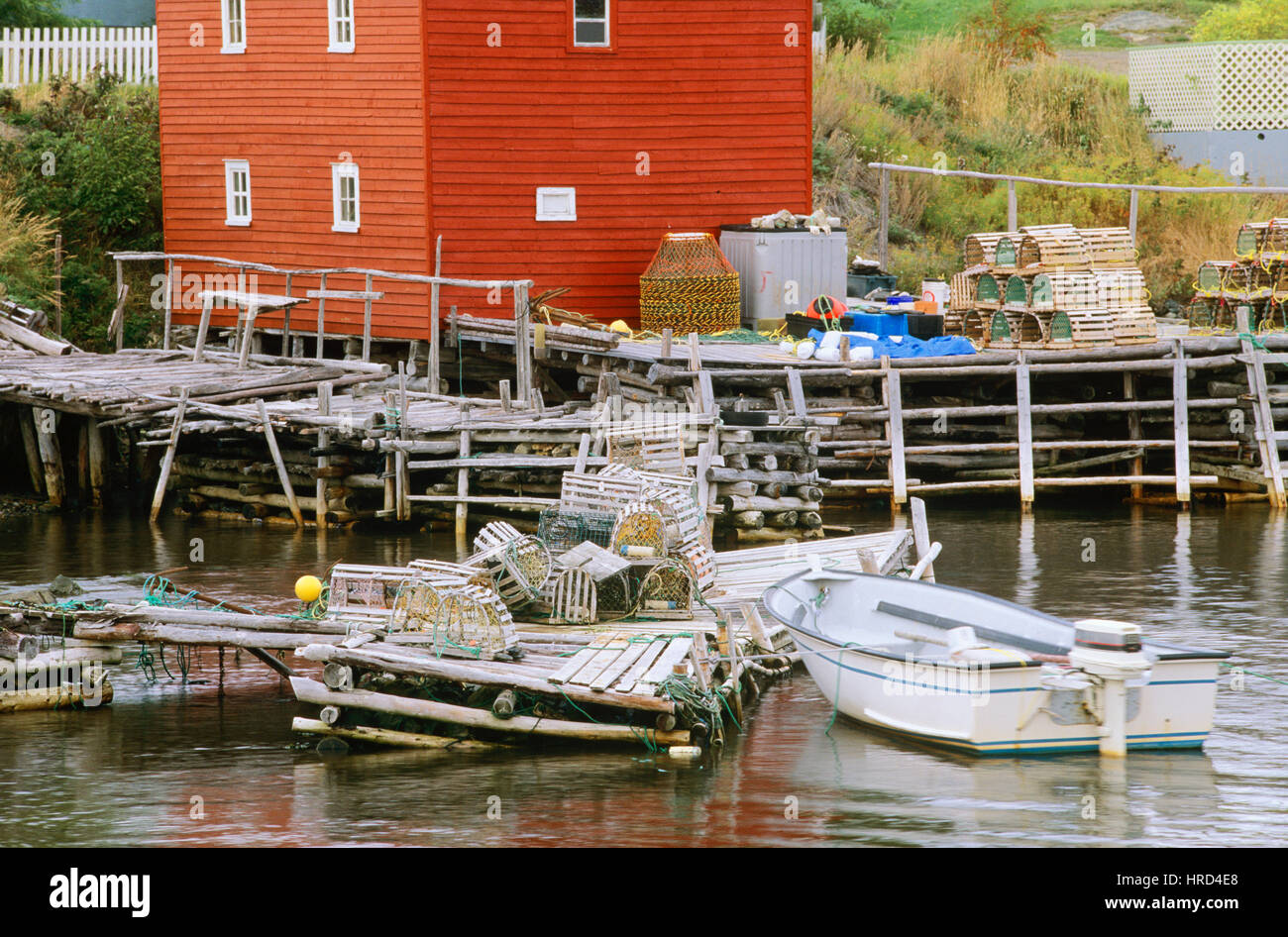 Boat house salvage newfoundland canada hires stock photography and