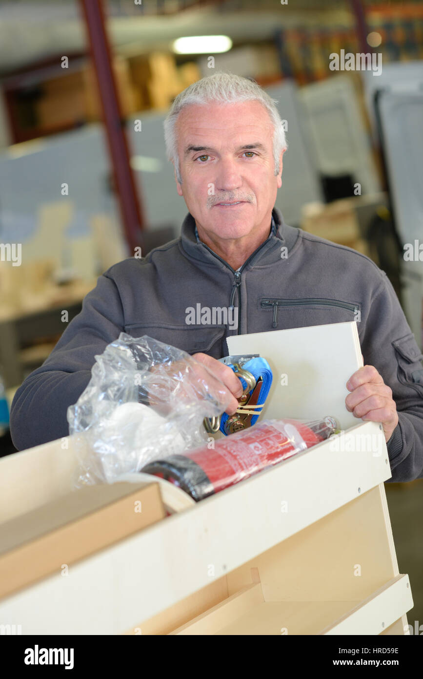 putting bits and bobs Stock Photo Alamy