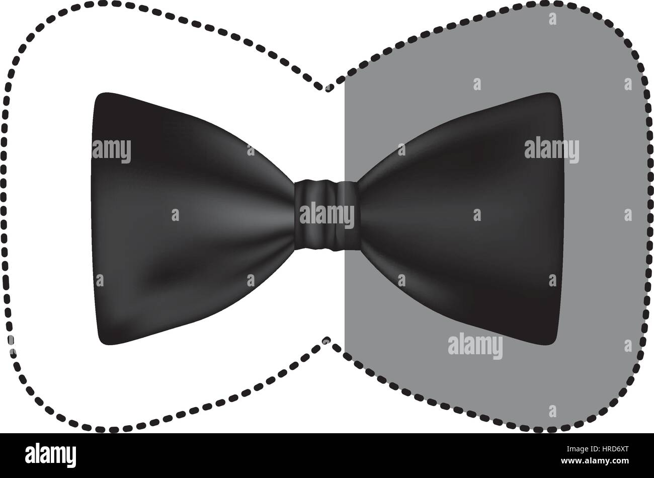 color sticker bow tie icon Stock Vector Image & Art - Alamy