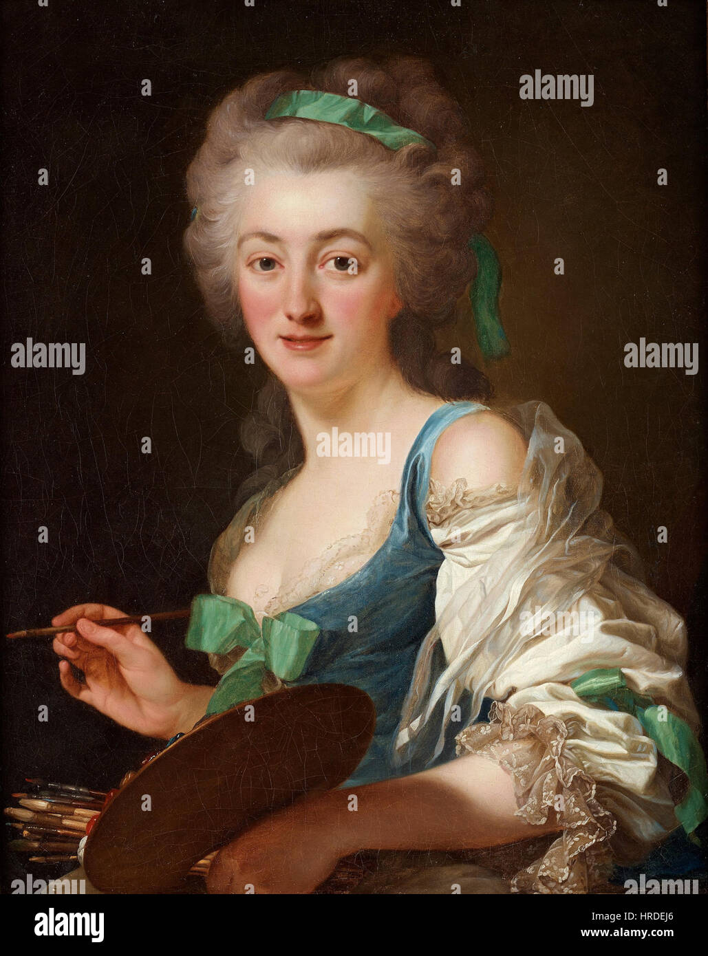 18th century french female painter hi-res stock photography and images ...