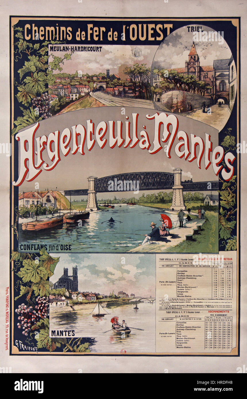 Affiche 50x70cm Le Mont Saint-Michel MARCEL